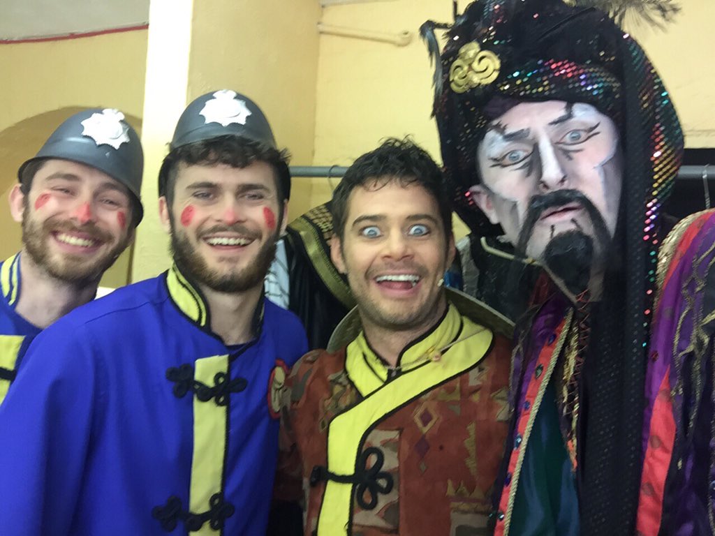 Dress rehearsal! @MargatePanto <a href="/harryshort89/">harry short</a> <a href="/antwhite18/">Ant White</a> #panto #actorslife #Christmas