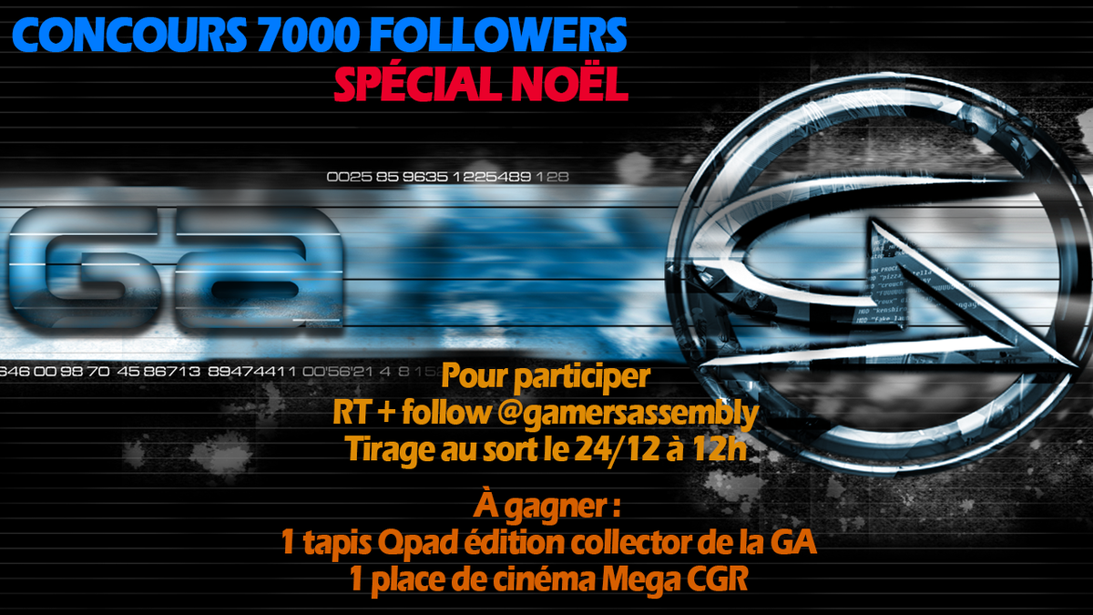 GamersAssembly's tweet photo. #Concours RT + Follow @GamersAssembly 
pour gagner un tapis de souris édition GA ! #GA2016 https://t.co/2FLUto6IQS https://t.co/BEuDsI4nYA