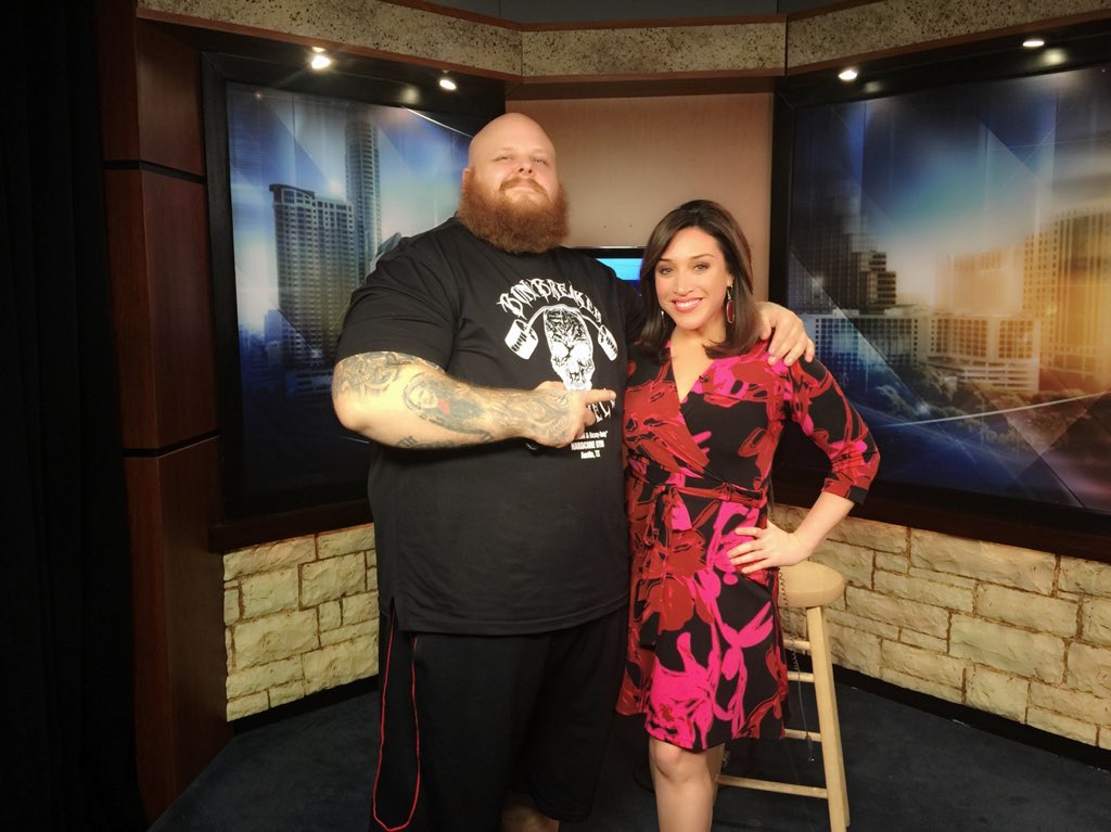 YvonneN_KVUE's tweet photo. Big Mike is using his strength to help others make positive changes in their lives. Go to https://t.co/iX9MgDCgDn https://t.co/ap0nTm080d