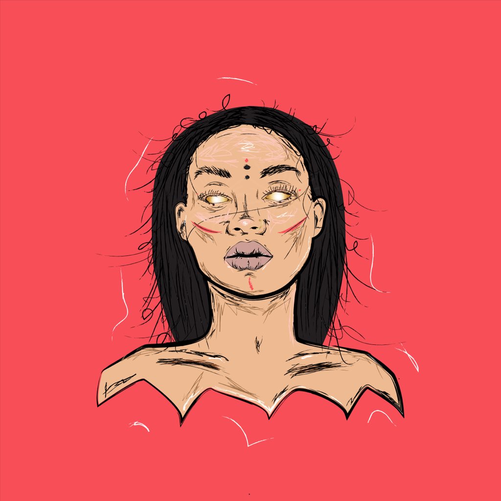 bbyalien_'s tweet photo. I'm doing a new series called "figureheads" #alivi https://t.co/BdVp9p9a9r