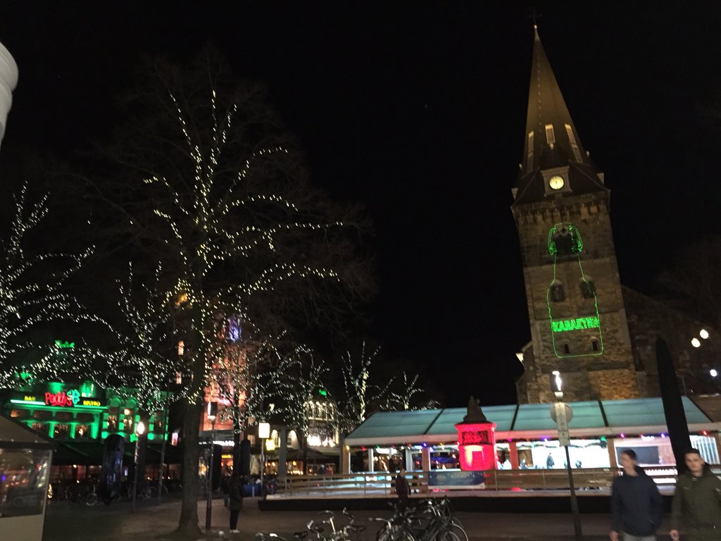 Gezellig hoor, hartje Enschede