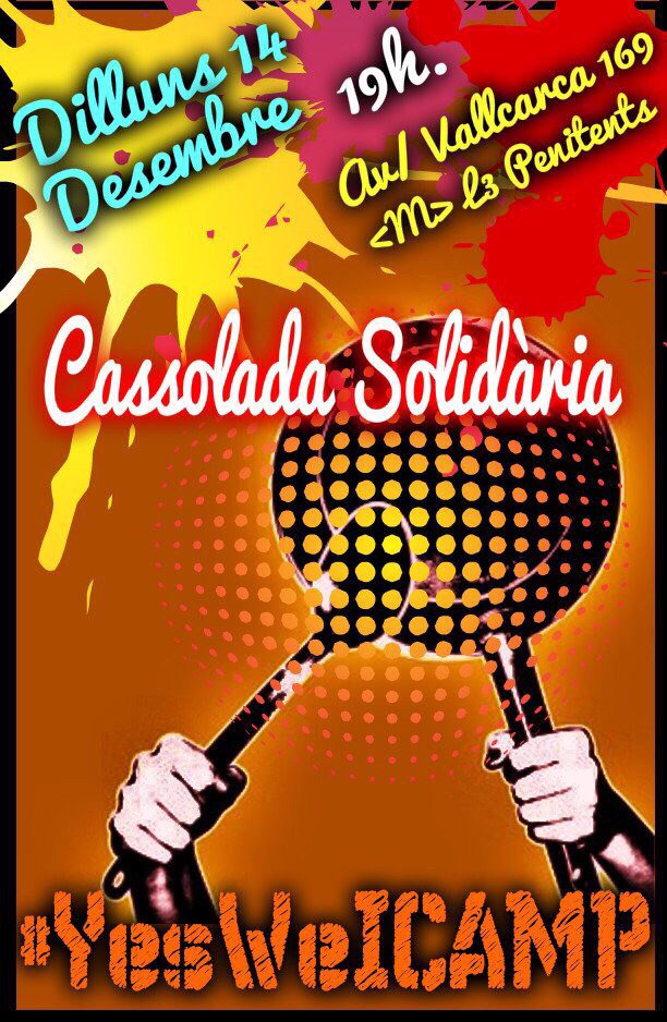 Cassolada solidària #YesWeICAMP