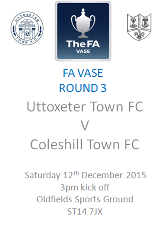 Our Biggest Day again ! <a href="/coleshilltownfc/">Coleshill Town FC</a> <a href="/AllFAVase/">All FA Vase</a> <a href="/TonyIncenzo/">Tony Incenzo TV/Radio football reporter 🇮🇹 🇮🇪</a> @agriffithsmp #Ultra's #together #ourbackyard #utfc
