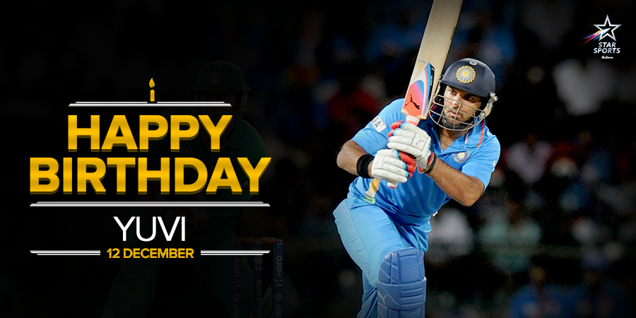 StarSportsIndia's tweet photo. .@YUVSTRONG12 has given us many unforgettable memories. We can't forget his birthday, can we? #HappyBirthdayYuvi https://t.co/VTGj9DREQ1