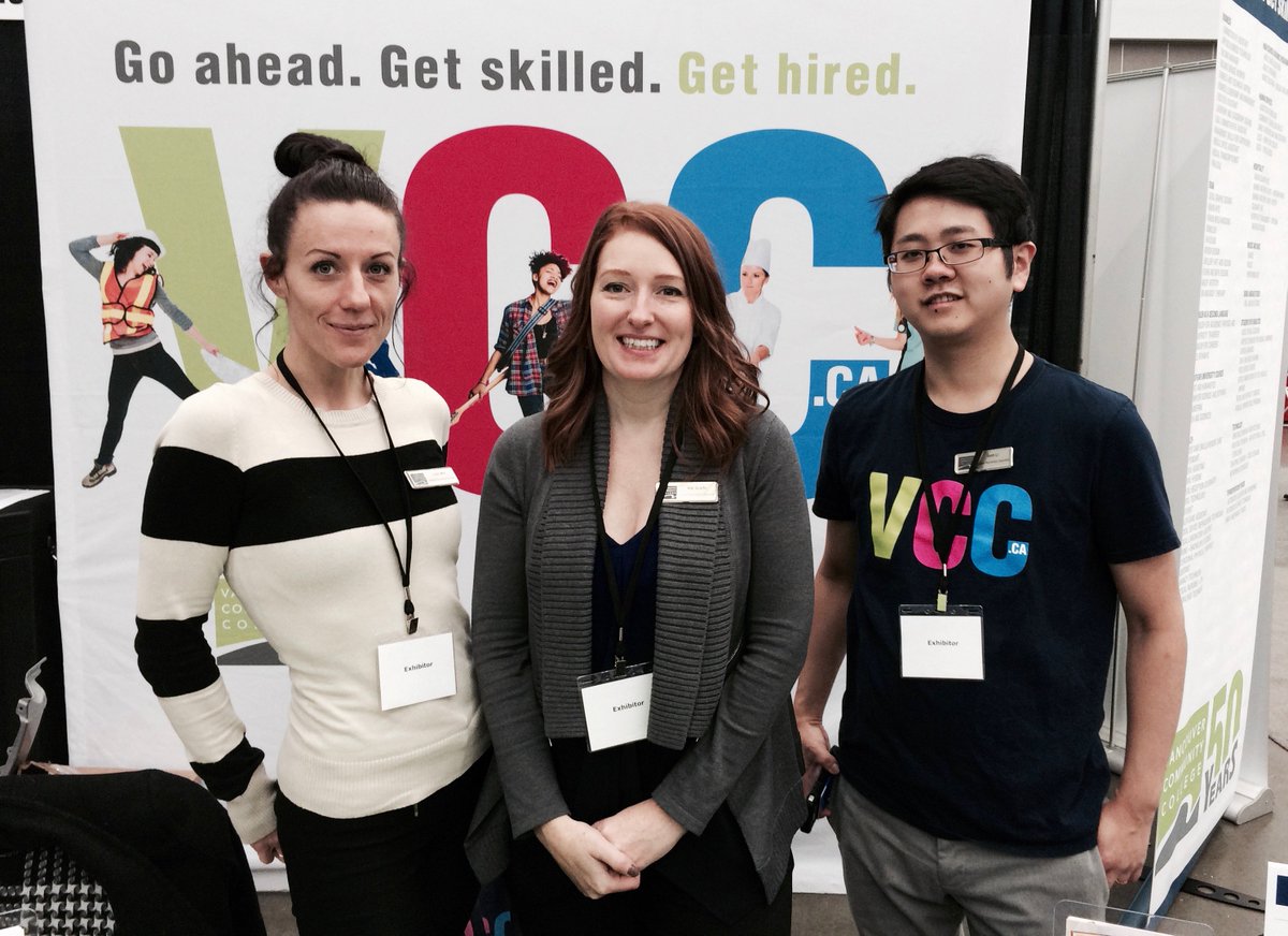 myVCC's tweet photo. #MyVCC recruiters have experience in everything from business to diesel mechanics. Come chat with us at #ECF2015! https://t.co/ZDsPaxsAfr