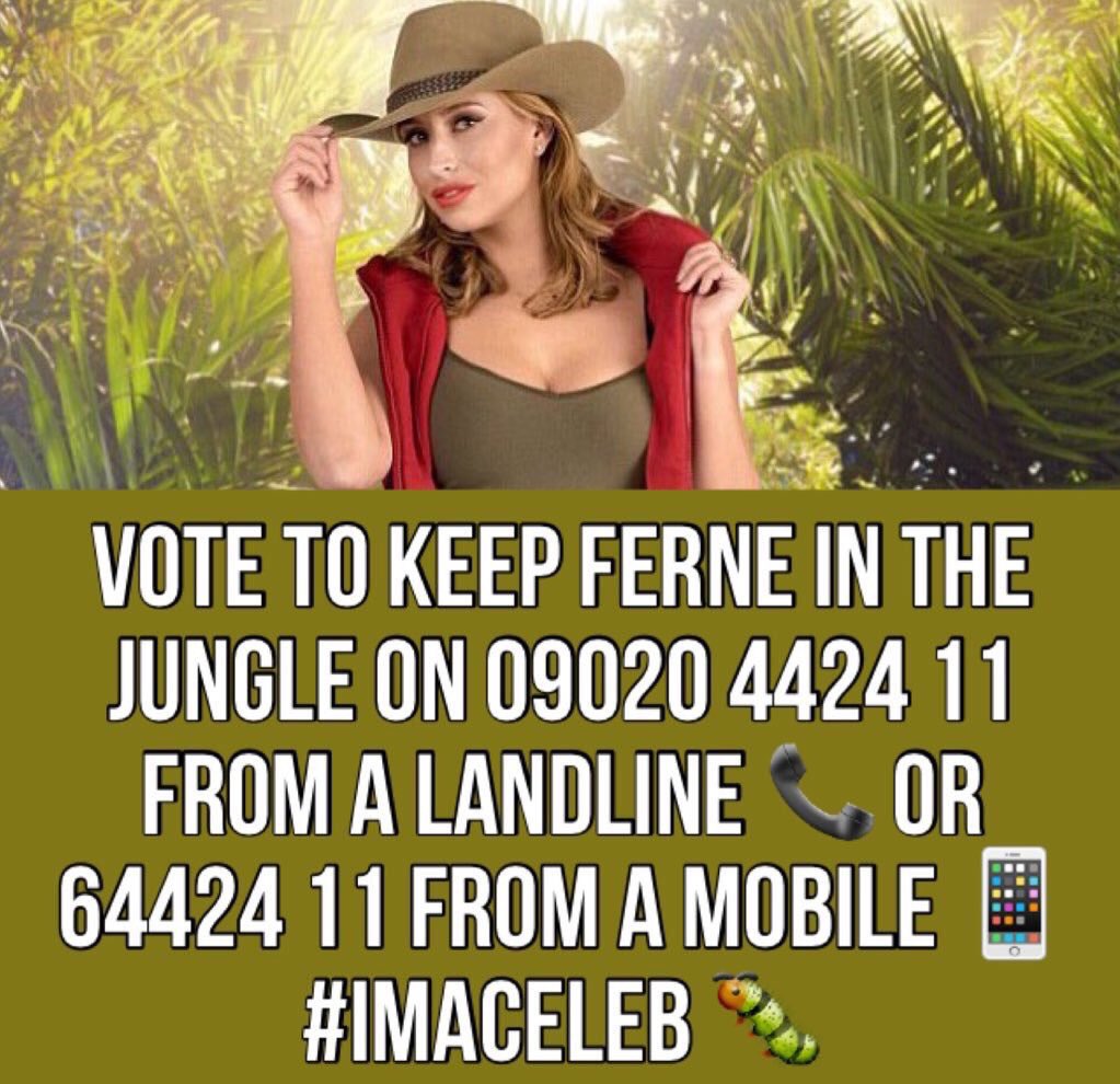 fernemccann's tweet image. Lines are back open guys please keep voting for Ferne she is loving it and we want to see more rapping 🎤🐍 #ImACeleb