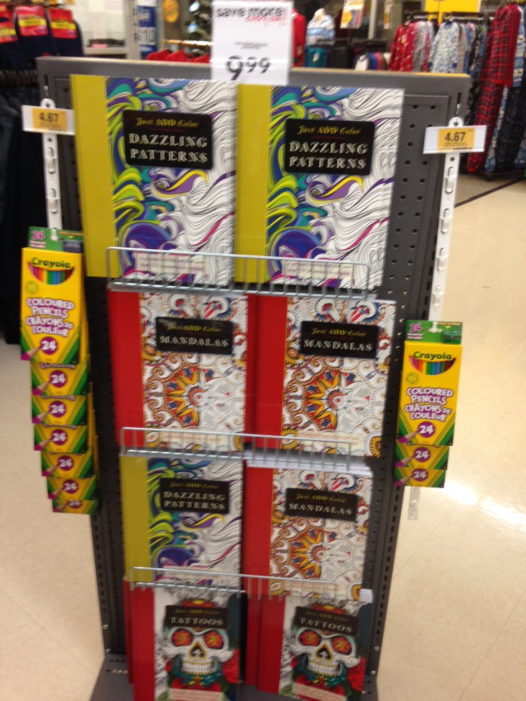 GTPortHope's tweet image. The latest craze that makes a great gift adult colouring books at GT Port Hope