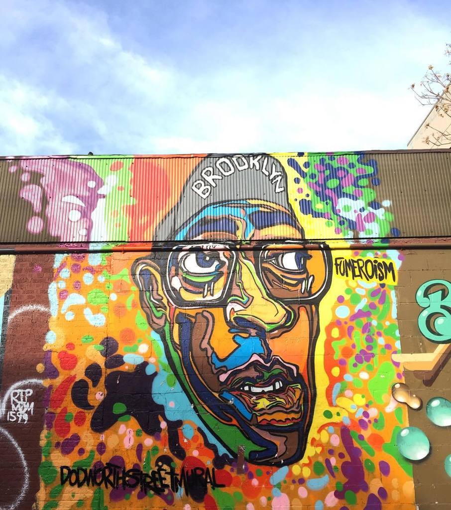 StArtEverywhere's tweet photo. By @fumeroism #artofliving #wallscantalk #dembowlife #streetartnyc #bushwick #bk #nyuca by mcairo83 https://t.co/cj05PjR9Zr