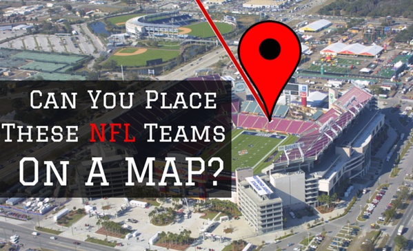 BuzzFeedNFL's tweet photo. Can you place every NFL team on a map?
Take our stupidly difficult nerdy NFL stadium quiz: https://t.co/A9K3PO2Feu https://t.co/w78IUQT0Af