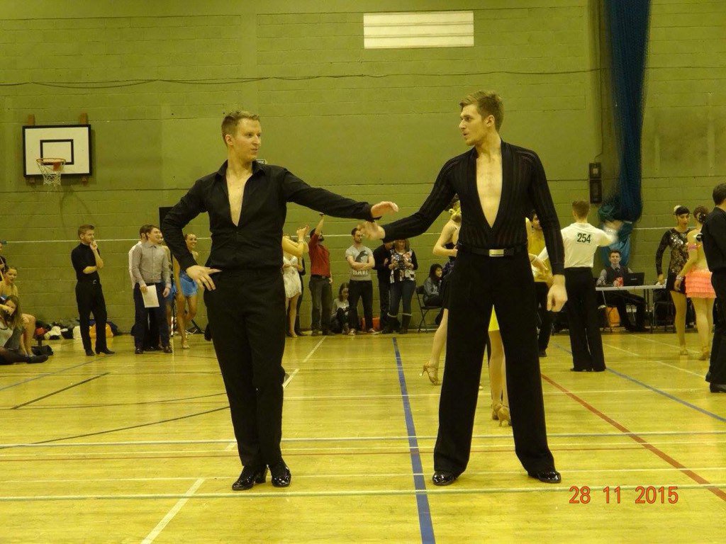 Niko and Eoin made the final out of 50 entries in the same sex cha in #bathdancecompetition! #totalhighlight