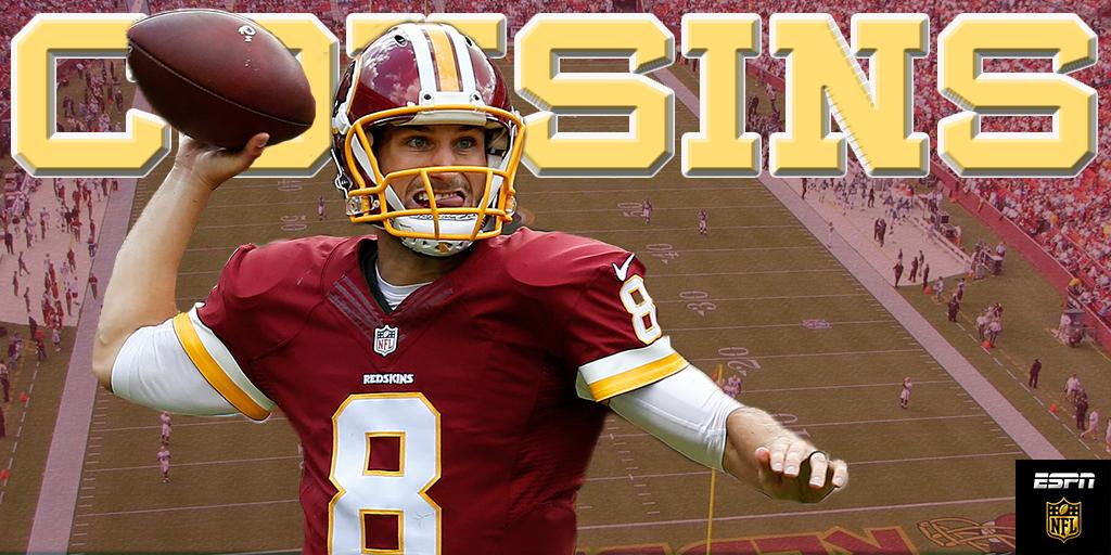 DJAX GONE.

Cousins hits Jackson with the deep ball for a 63-yard TD.