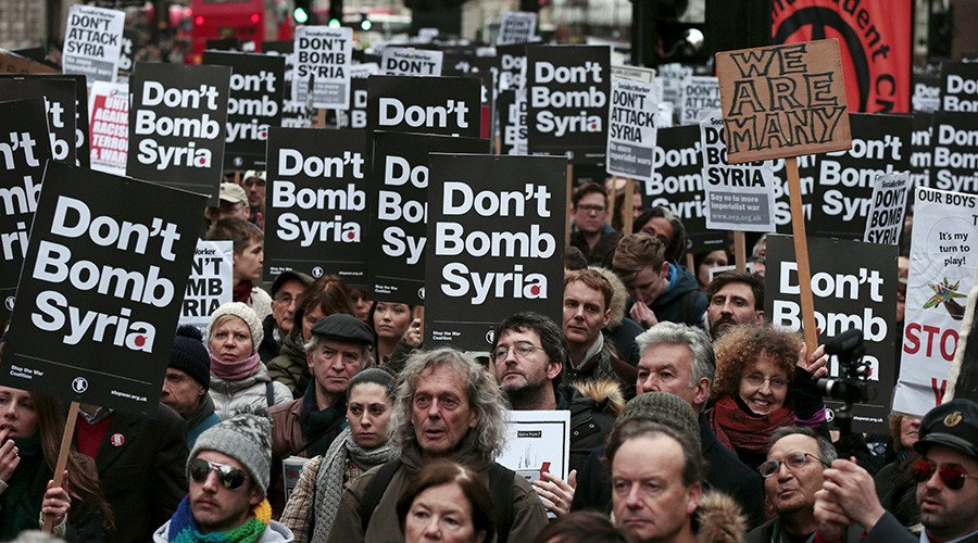 IainSnell_68's tweet photo. The madness of war has to stop #wearemany   #DontBombSyria https://t.co/GQRmvvY26n