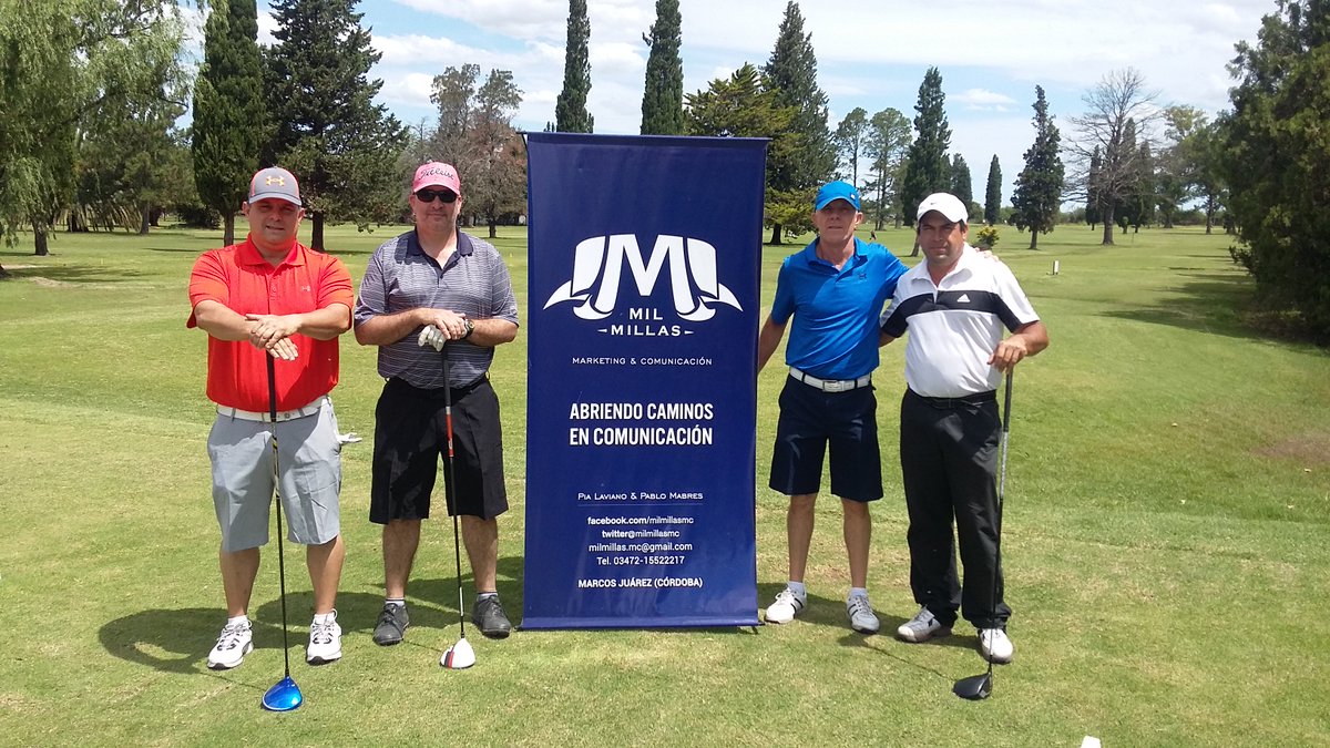 milmillasmc's tweet photo. Décima y ultima salida de la tarde: Grion - Liotta - Ostorero - Heredia. #CopaMilMillas #Golf @argmsjz https://t.co/aUcOff26YE