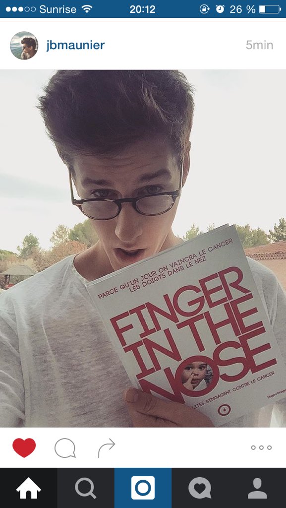 jbmsource's tweet image. Jean Baptiste a participé au projet de Finger in the nose crée par Sandra Lou #FingerInTheNose