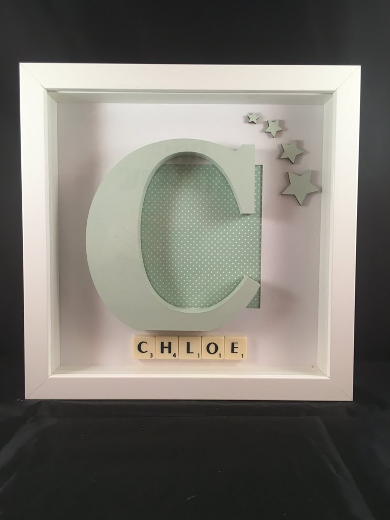 MadeByMolly's tweet photo. Personalised Letter Frames just £15!
#CraftHour #MadeByMolly https://t.co/MBxsRSgxLA