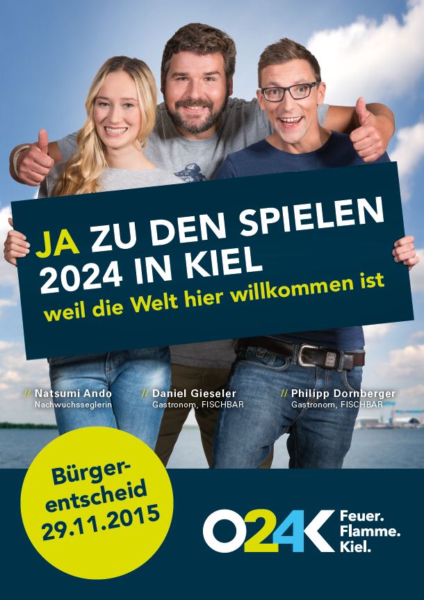 Weil die Welt hier willkommen ist. 
#Kiel stimmt mit Ja beim Bürgerentscheid. ☺ 65,5% sind dafür...