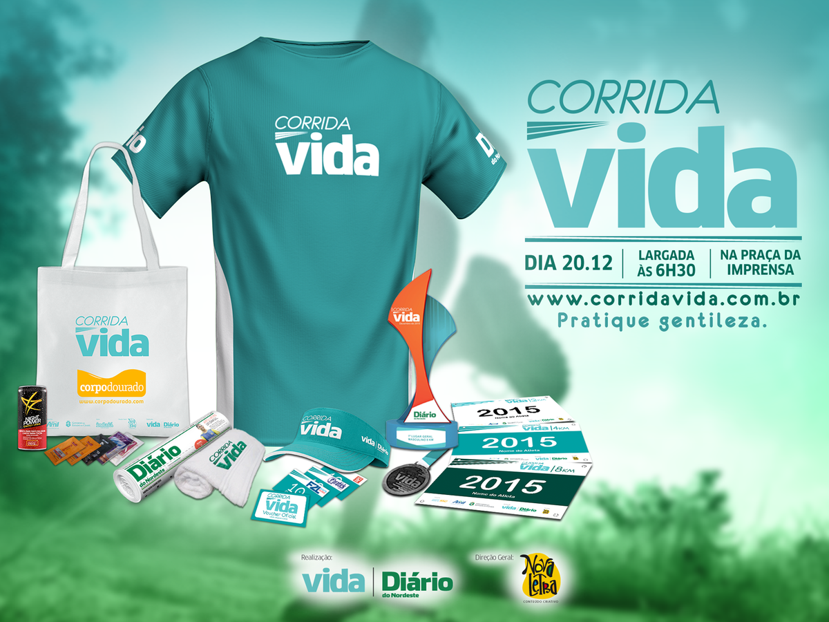 CorridaVidaDN's tweet photo. Kit oficial da I Corrida Vida do @diarioonline Vem com a gente, #PratiqueGentileza https://t.co/J4yHgJiOUC https://t.co/Ql3yHjLIes