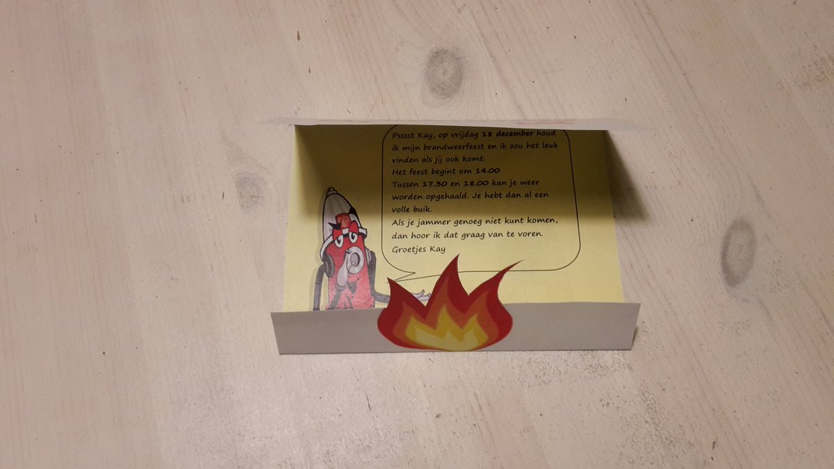 feestboxenzo's tweet photo. Brandweerfeestje. De uitnodigingen zijn gemaakt. #kinderfeest #Druten #feestboxenzo
https://t.co/u3WLPXf9H9 https://t.co/0veXMITW6C