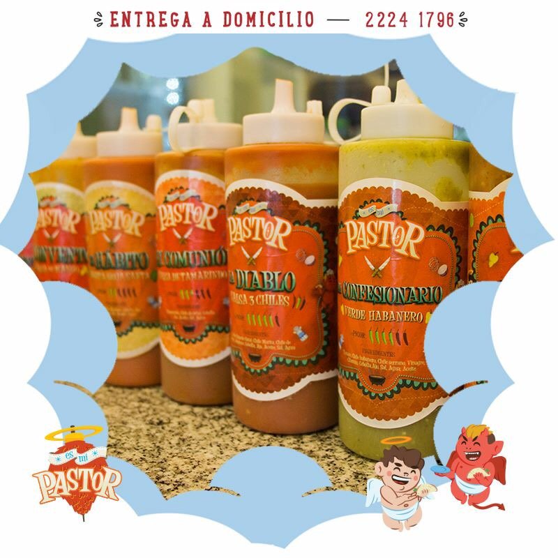 ¿Ya probaste nuestras condenadas salsas? Aumentan dependiendo si eres un angelito o todo un diablillo