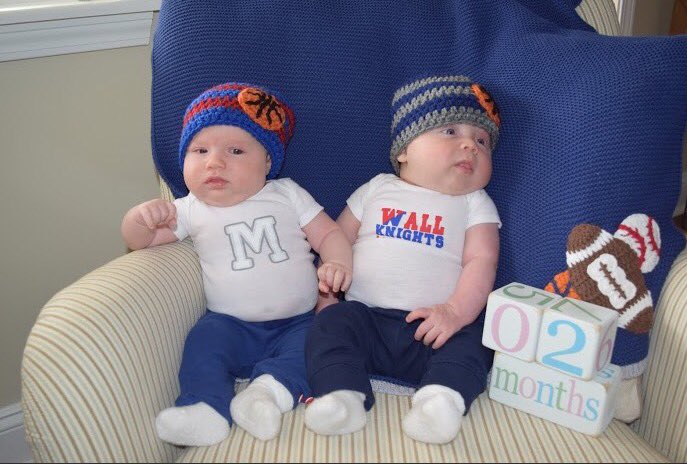 LKukoda's tweet image. Adelyn and Austin are ready for this season to cheer on Mommy's Warriors and Daddy's Knights 🏀 #splithouse @CoachKu