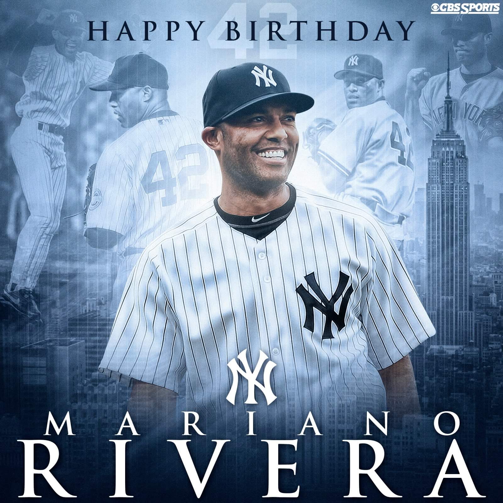 HAPPY BIRTHDAY TO THE GREATEST CLOSER OF ALL TIME & FUTURE MLB HALL OF FAMER MARIANO RIVERA!!! HE\S ONE COOL DUDE 