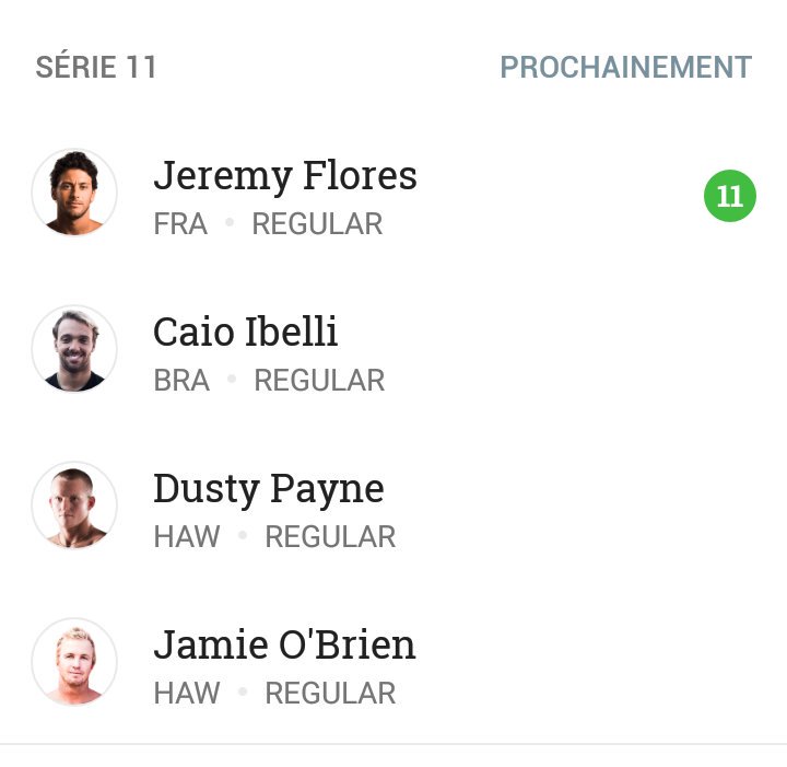 Go_JeremyFlores's tweet photo. On connais les adversaires de Jeremy ! Va falloir sortir du très bon surf pour gagner! #GoJeremy #VansWorldCup https://t.co/rQmP7xfvhm