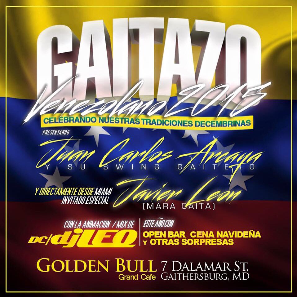 Este Sabado 5 nos vemos en #WashingtonDC #GaitazoDC2015 #GaitasEnVivo #GaitasEnUsa #Gaitas2015