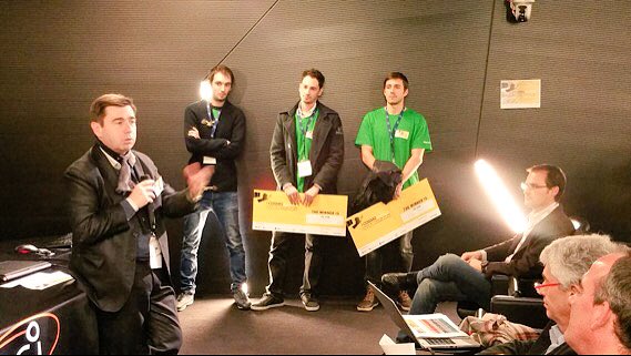 telespazio's tweet photo. congratulazioni al team #Greentech vincitore #COSMOsmHack @ASI_spazio @BICLazio @e_geos #AQUACULTURE #emergency https://t.co/oGnI3y5X8b