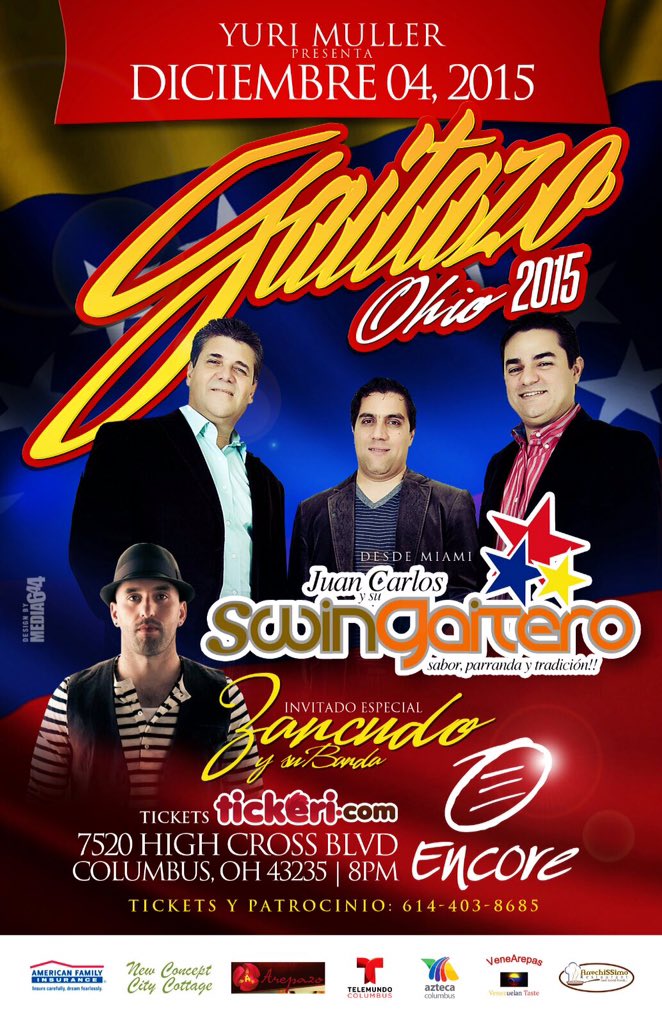 Este Viernes en #Ohio #GaitasEnOhio #Columbus #GaitazoOhio2015 Compra ya tu entrada ! Nos Vemos Alla #Gaitas2015