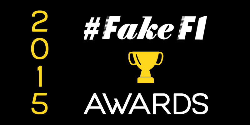 FakeF1Awards's tweet photo. Nominees for the 2015 Best Fake of the Year in the #FakeF1Awards were… everybody! https://t.co/wa8hU78U91
