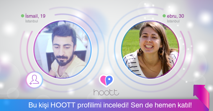 #HOOTTapp Yakınındaki kişilerle sohbet etmek için HOOTT indir. HOOTT harika! goo.gl/jPUaB0