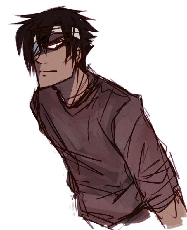 ArabianDivinity's tweet image. //I found this and just look how shitty he is about loosing his eye he looks ready to fight