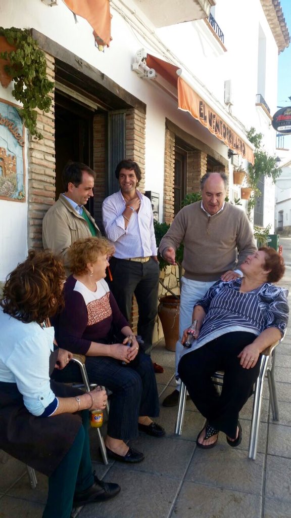 Hoy han visitado nuestro municipio los dirigentes populares del Campo de Gibraltar #EspañaEnSerio