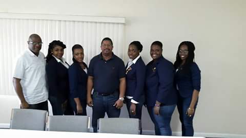 Youth Pep Talk for COBUS Northern Campus at the GB Chamber of Commerce with FNM DL Turnquest and Chair Pintard.