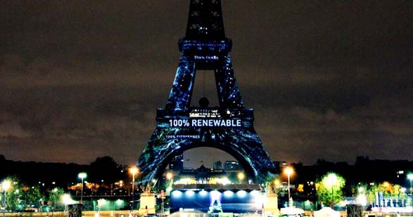 Art Installation Lights Up #EiffelTower on Eve of #COP21Paris ecowatch.com/2015/11/29/eif… #go100percent <a href="/1Heart1Tree/">1Heart1Tree</a>