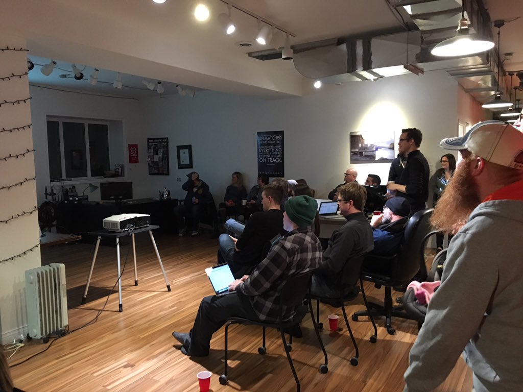 Hackathon presentations now underway!