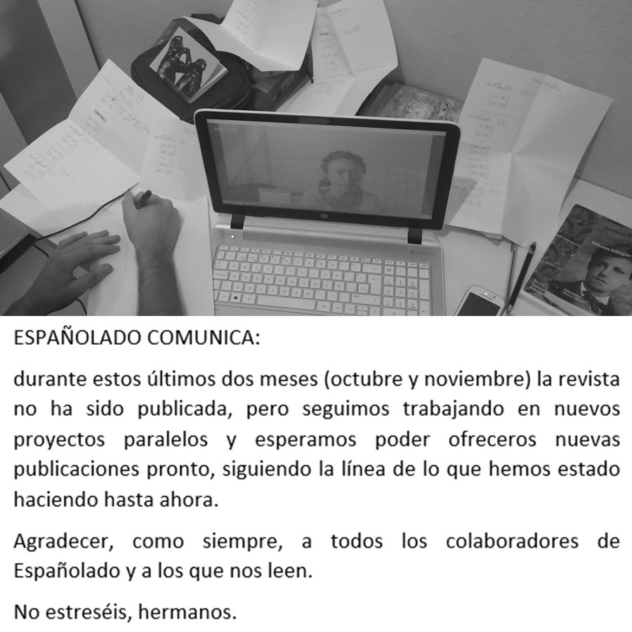 Espanolado's tweet photo. ESPAÑOLADO COMUNICA: https://t.co/1qzGrsejND