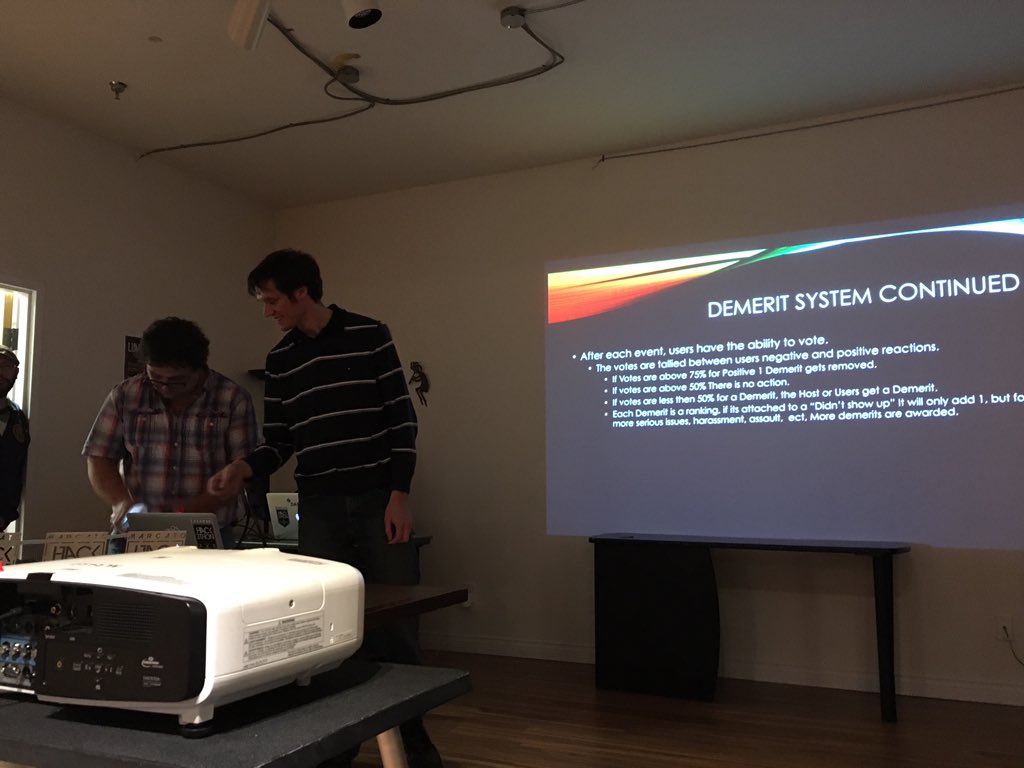 Great social finder app coming out of the #marcatohackaton! #DreamBuildInnovate