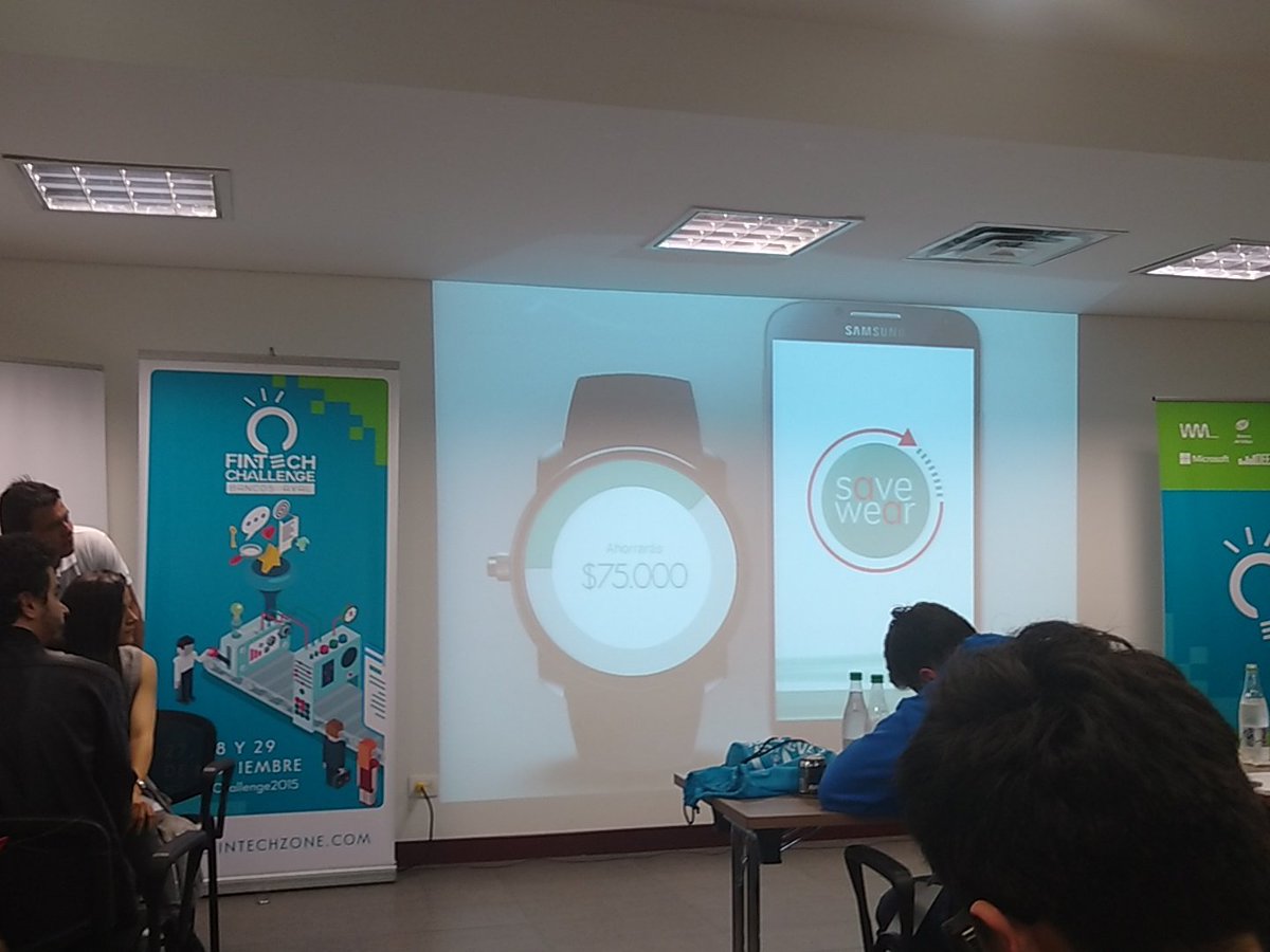 FandangoMS's tweet photo. #SaveWear se presenta en el #FintechChallenge2015 Muchos éxitos https://t.co/oSoR2IUKaF