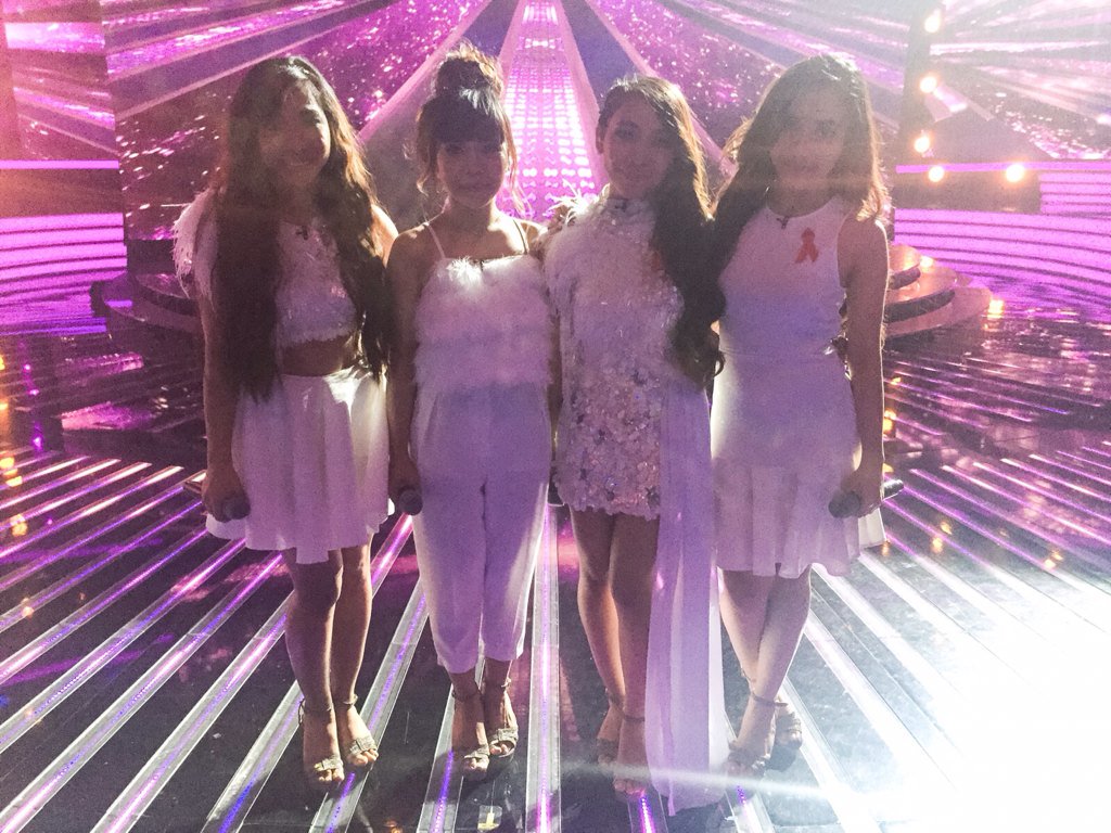 Louise of <a href="/NottWardrobe/">Nottingham Wardrobe</a> <a href="/CollegeStNG1/">agc</a> sewing with the fabulous Irene <a href="/4thImpactMusic/">4TH IMPACT</a> amazing ladies, sad 2c them go