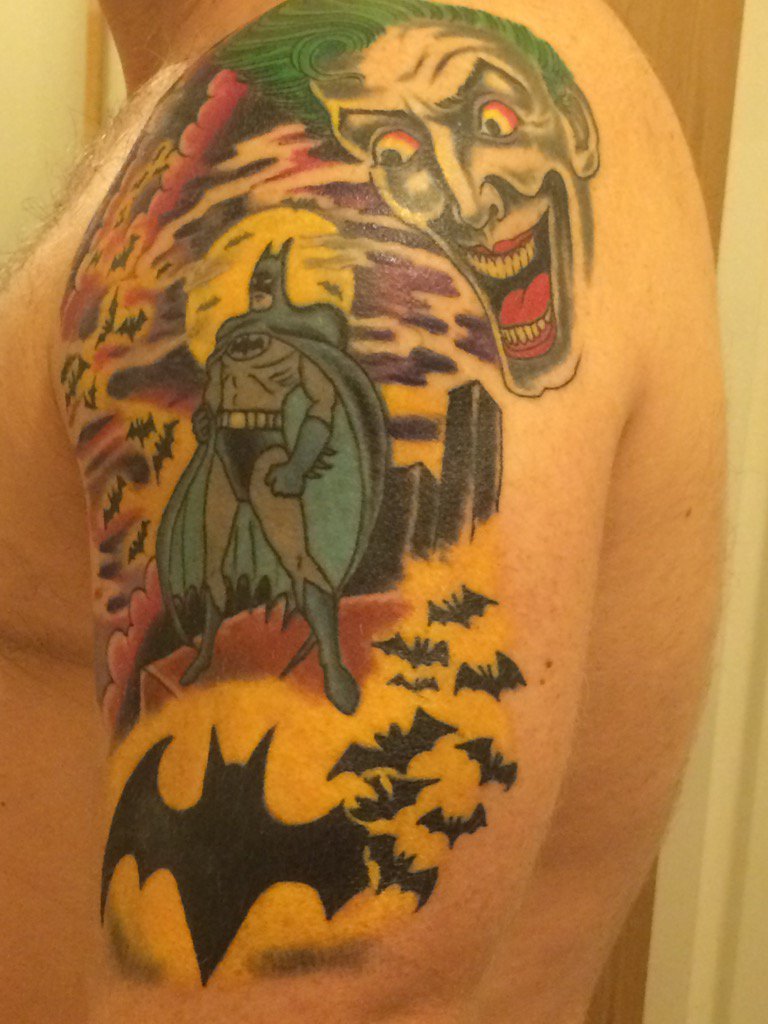 jamesodriscoll3's tweet photo. #batmantattoo #simstattoo https://t.co/IUXG1RN6x8