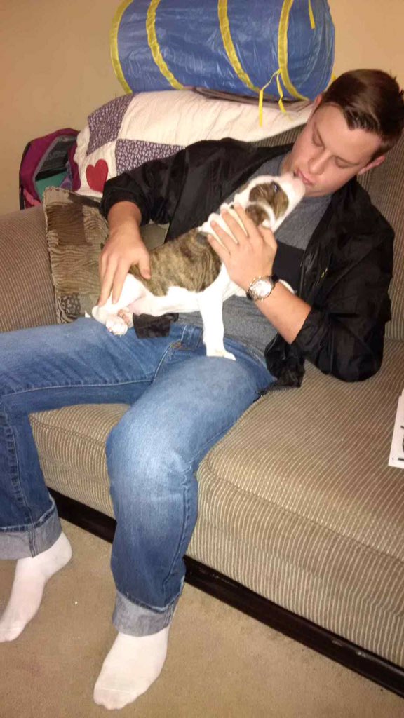 _cspence1's tweet image. The newest edition to the family. #1000rt