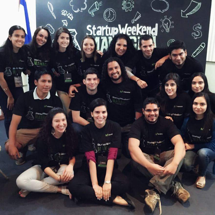 PatriciaPerezC_'s tweet photo. ¡Ganadores Startup Weekend Managua! 💪Gracias a todos por un fin de semana de tanto aprendizaje #SWManagua https://t.co/xJ4QNt9gZB