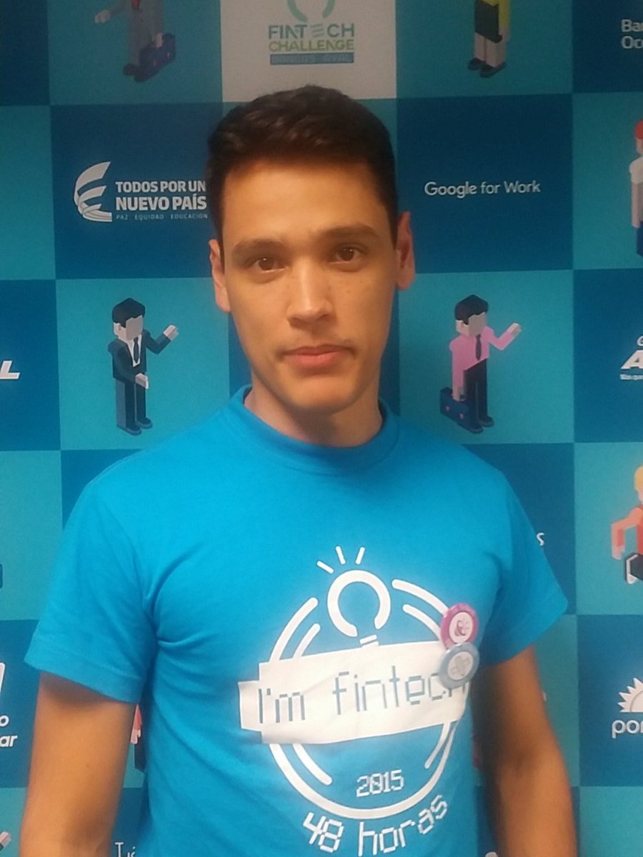 SaveWear_'s tweet photo. Felices y orgullosos de nuestro # Speaker  #SaveWear  #FintechChallenge2015  @Fintechallenge https://t.co/UHINsbnOfY