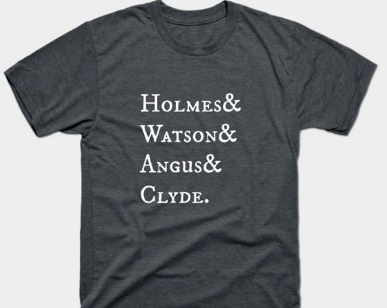 ToniPerling's tweet photo. @ELEMENTARYStaff Check out my Beatles-esque #Elementary design on SALE @TeePublic! https://t.co/9zmmKMFL3Y #SwagToo https://t.co/FY2SYVf9r3