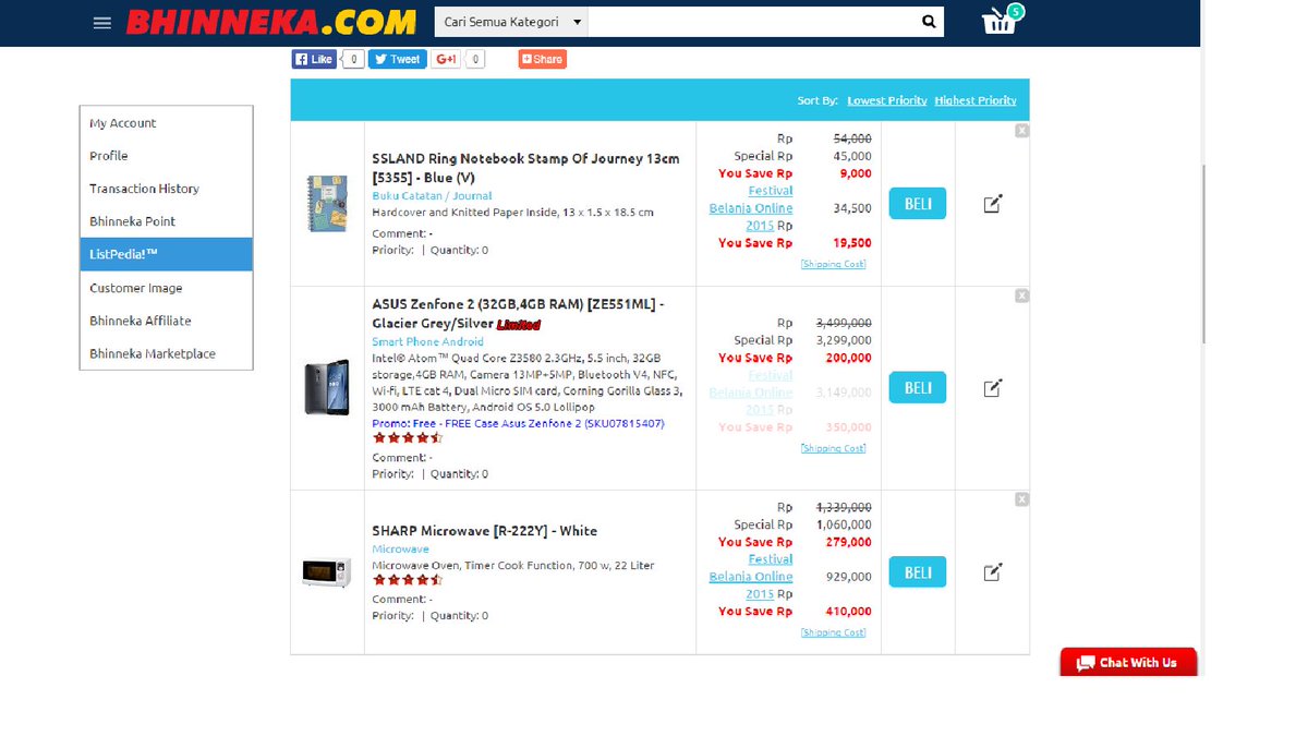 doain y <a href="/debbysteffani/">Debby Steffani ♔</a> <a href="/bhinneka/">BHINNEKA.Com</a> <a href="/FBO_2015/">FBO</a> #BantuBinbin #FBO2015 - ListPedia!™  bhinneka.com/listpedia/myl1…