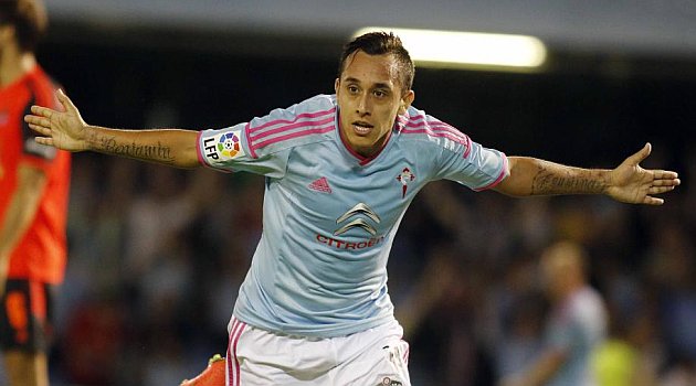 Expo_F11's tweet photo. El delantero nacional Fabián Orellana, anotó en el triunfo de 2-1 del Celta de Vigo frente al Sporting de Gijón https://t.co/qpKcFkhXSI