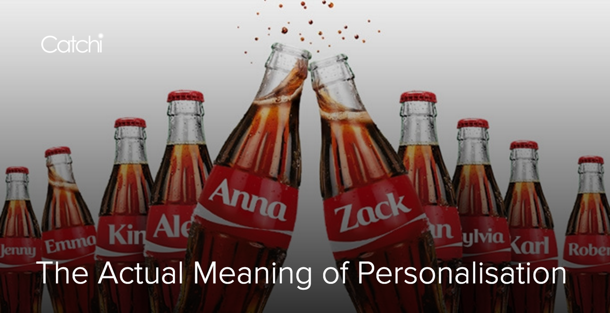 Catchi_insights's tweet photo. What's The Actual Meaning of Personalisation? https://t.co/lWd8QSALF1 https://t.co/wxhj5y88dV