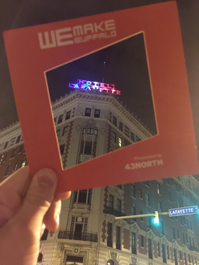 freddylikeapple's tweet photo. #WeMakeBuffalo #HotelLafayette @Hotel_Lafayette @forty3north https://t.co/albX4UhtGH