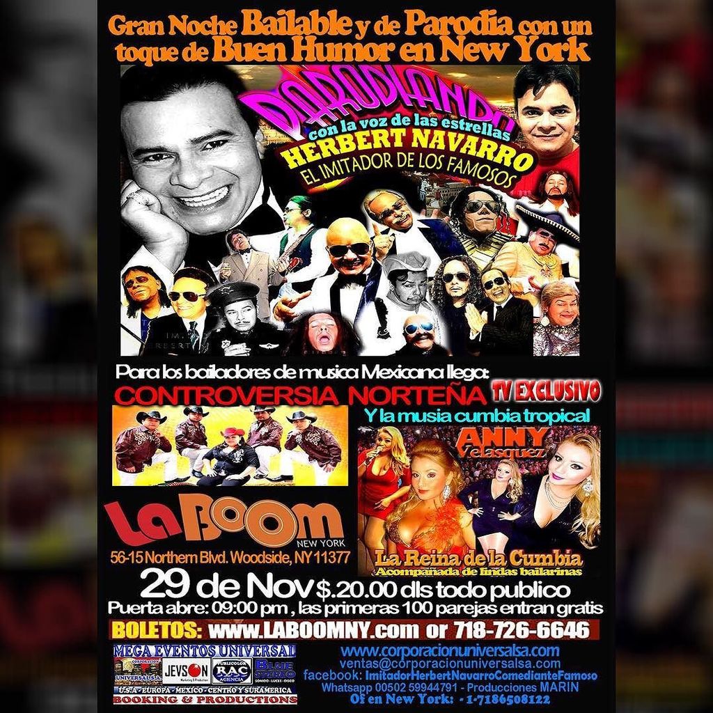 La Boom NY on Twitter "Esta Noche en LaBoomNY Parodiando con 